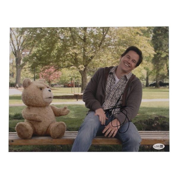 MARK WAHLBERG SIGNED TED 8X10 - JSA COA