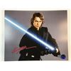 Image 1 : HAYDEN CHRISTENSEN SIGNED DARTH VADER 8X10 - WWOC COA