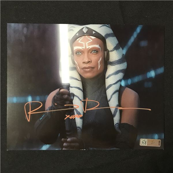 ROSARIO DAWSON SIGNED AHSOKA SIGNED Star Wars 8X10 - WITH COA