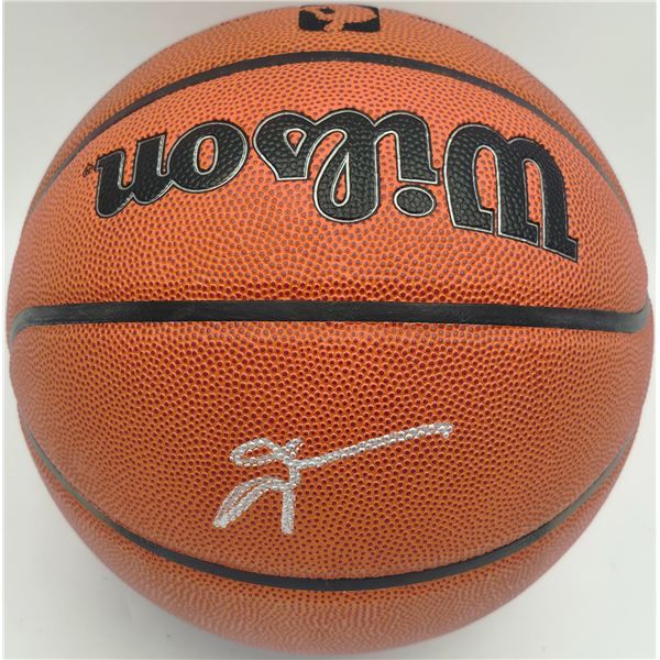 ALLEN IVERSON SIGNED WILSON BASKETBALL (BECKETT COA)
