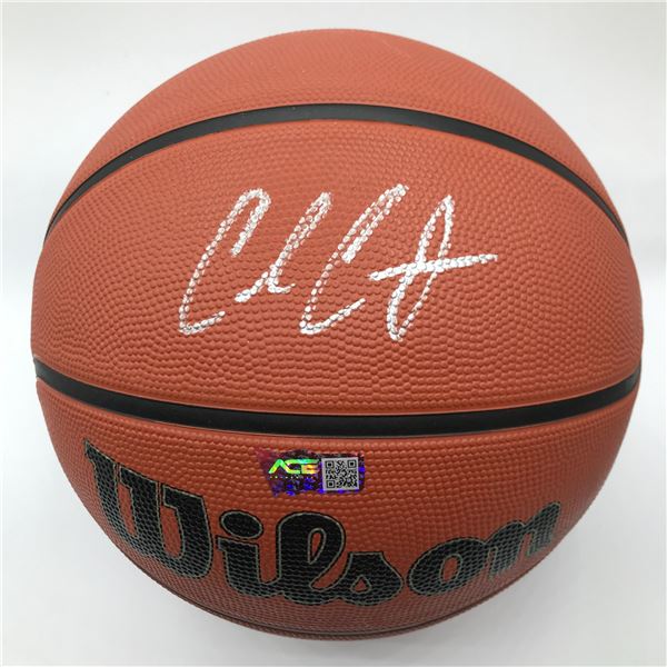 CADE CUNNINGHAM SIGNED BASKETBALL (ACE COA)