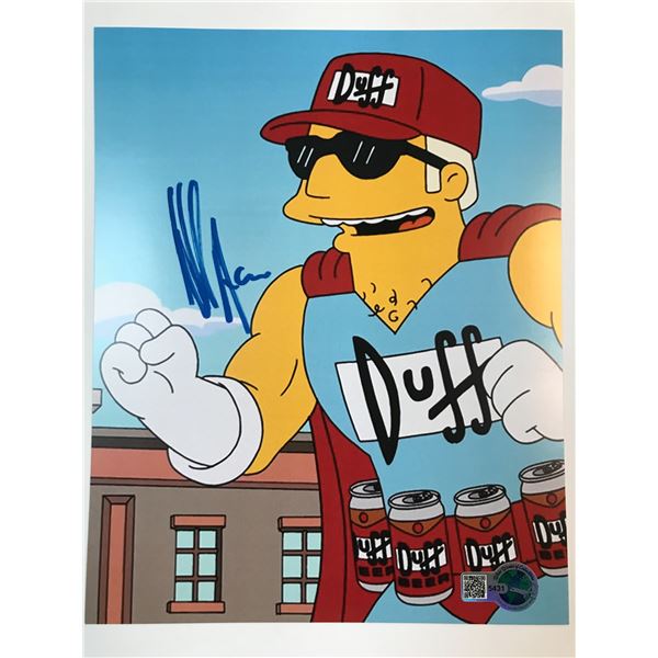 Hank Azaria SIGNED DUFFMAN SIMPSONS 8X10 - WWOC COA