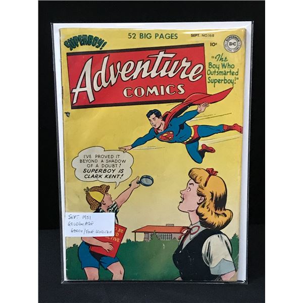 ADVENTURE COMICS #168 (1951) - DC COMICS