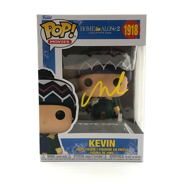 MACAULEY CULKIN SIGNED KEVIN HOME ALONE FUNKO POP - KB COA