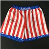 Image 1 : SYLVESTER STALLONE SIGNED ROCKY TRUNKS - CELEBRITY COA