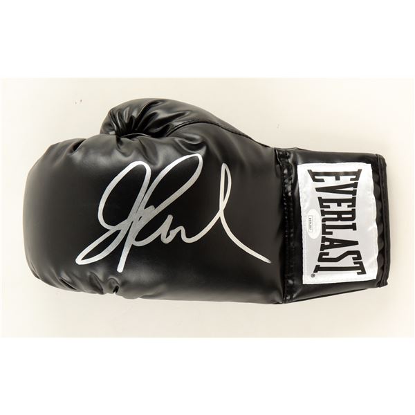JAKE PAUL SIGNED BLACK EVERLAST BOXING GLOVE - JSA  COA