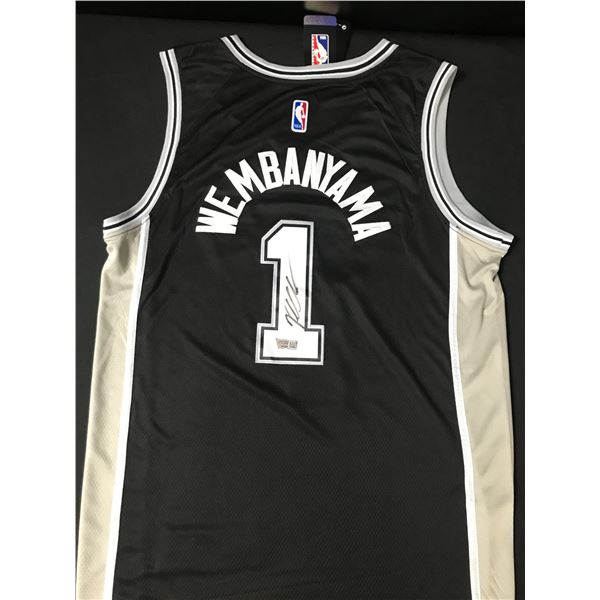 VICTOR WEMBANYAMA SIGNED SAN ANTONIO SPURS BASKETBALL JERSEY - ACE COA