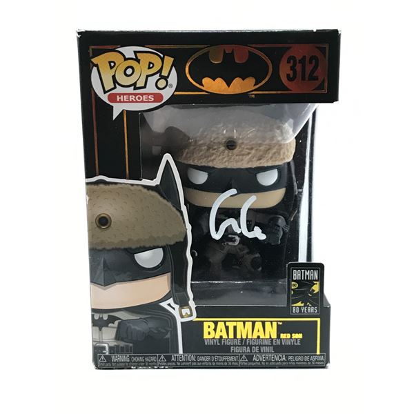 GEORGE CLOONEY SIGNED BATMAN FUNKO POP (KB COA)