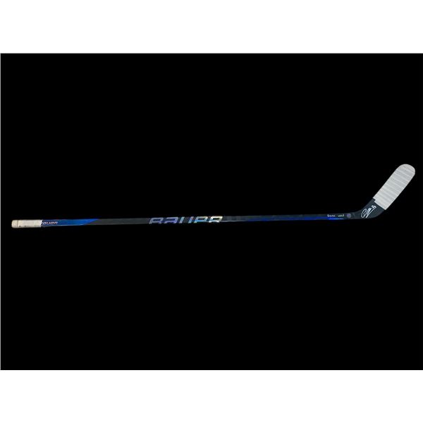 PUIS SUTER SIGNED GAME USED BAUER COMPOSITE STICK (PASTIME COA)