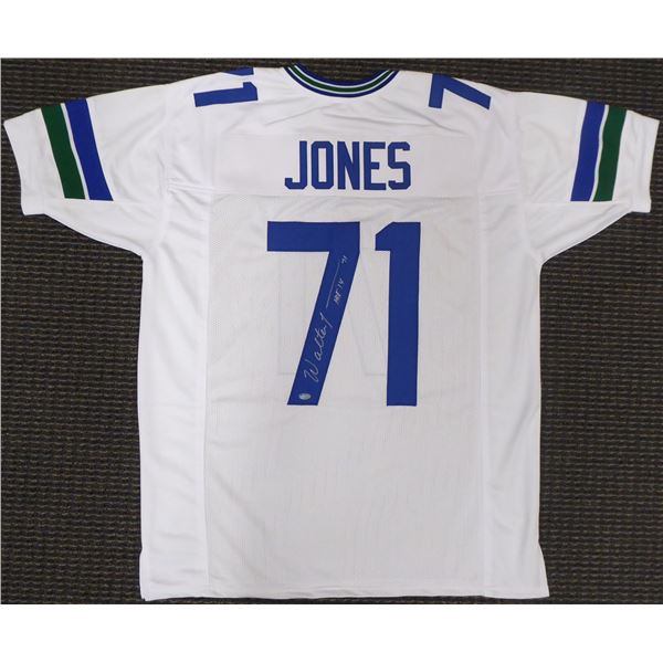 WALTER JONES SIGNED FOOTBALL JERSEY - MILL CREEK SPORTS COA
