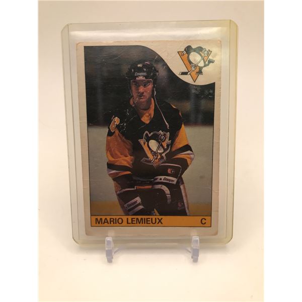 1985 OPC MARIO LEMIEUX ROOKIE TRADING CARD