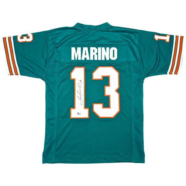 DAN MARINO SIGNED FOOTBALL JERSEY - BECKETT COA