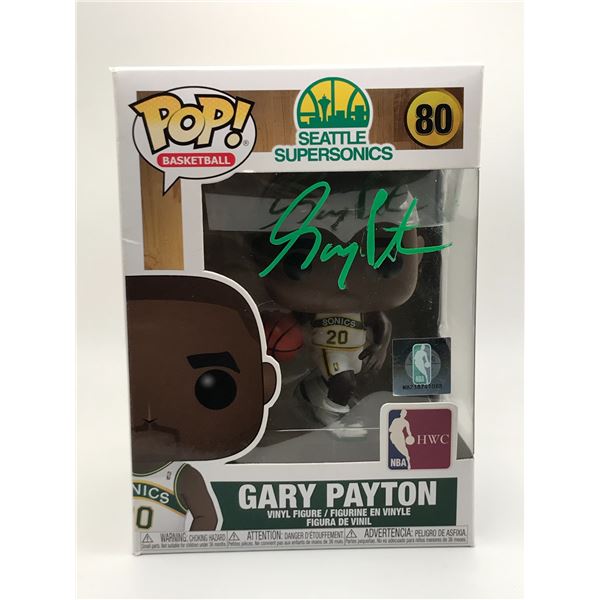 GARY PAYTON SIGNED FUNKO POP - ACE COA