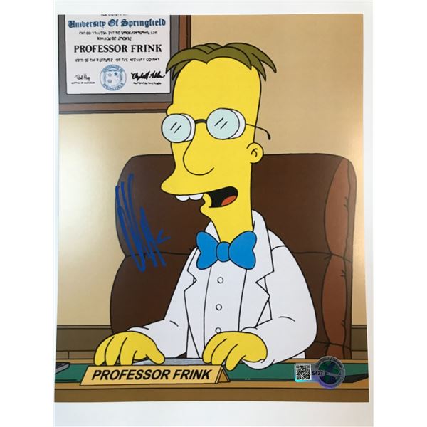 Hank Azaria SIGNED SIMPSONS 8X10 - WWOC COA
