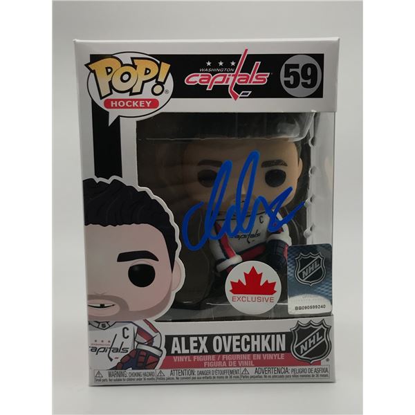 ALEX OVECHKIN SIGNED FUNKO POP - ACE COA