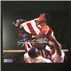 Image 1 : SYLVESTER STALLONE SIGNED ROCKY 8X10 - CELEBRITY COA
