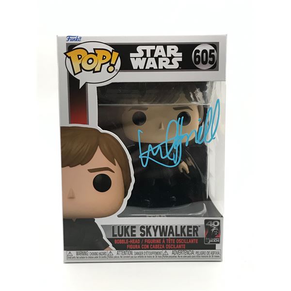 MARK HAMILL SIGNED LUKE SKYWALKER FUNKO POP - KB COA
