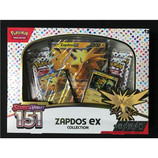 SEALED POKEMON SCARLETT AND VIOLET 151 ZAPDOS EX