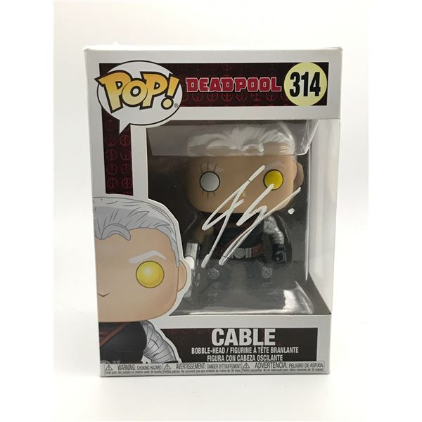 JOSH BROLIN SIGNED CABLE FUNKO POP - KB COA