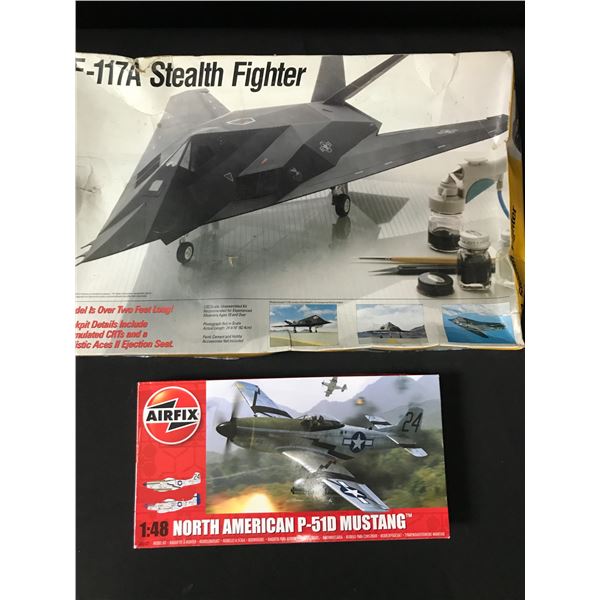 LOT OF 2 UNBUILT MODEL KITS