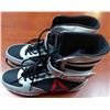 Image 3 : Floyd Mayweather Jr. Autographed Reebok Silver Boxing Shoes Beckett