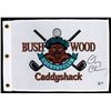 Image 1 : Chevy Chase Autographed Caddyshack Golf Pin Flag Beckett