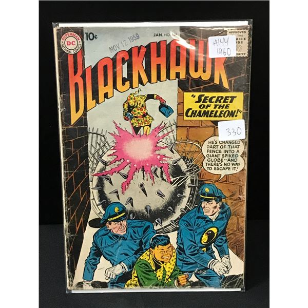 BLACKHAWK #144 (1960) - DC COMICS