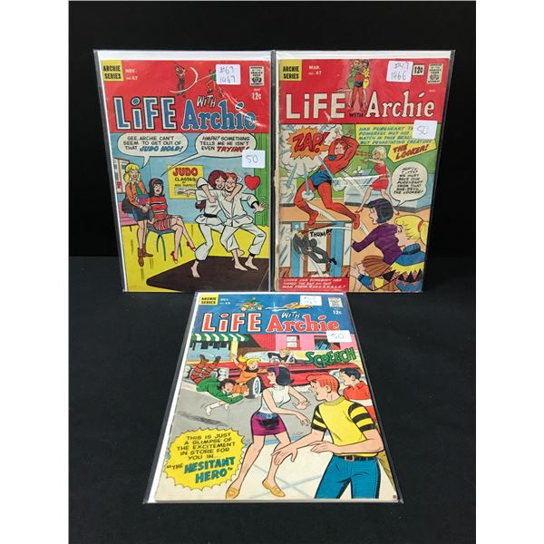 LOT OF 3 LIFE WITH ARCHIE COMICS - ARCHIE SERIES