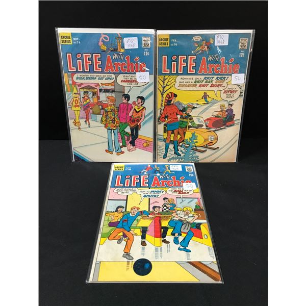 LOT OF 3 LIFE WITH ARCHIE COMICS - ARCHIE SERIES