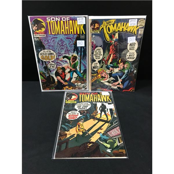 LOT OF 3 SON OF TOMAHAWK COMICS - DC COMICS