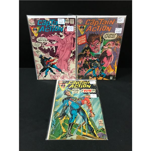 LOT OF CAPTAIN ACTON COMICS - DC COMICS