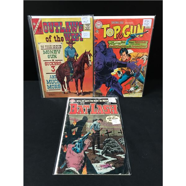 LOT OF 3 WESTERN STLE COMICS - DC COMICS