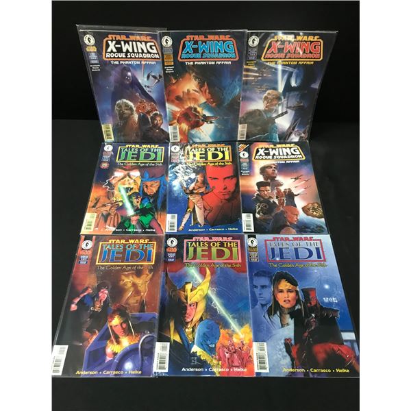 LOT OF 9 Star Wars COMICS - DARK HORSE COMICS