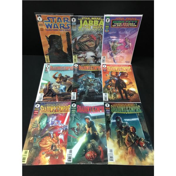 LOT OF 9 Star Wars COMICS - DARK HORSE COMICS