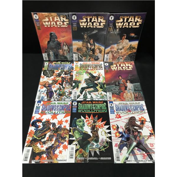 LOT OF 9 Star Wars COMICS - DARK HORSE COMICS