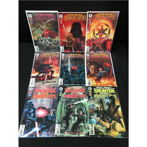 LOT OF 9 Star Wars COMICS - DARK HORSE COMICS