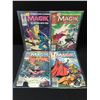 Image 1 : LOT OF 4 COMICS - MAGIK #1-4 OF A.4 RUN LIMITED SERIES - MARVEL COMICS