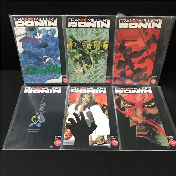 LOT OF 6 FRANK MILLER'S RONIN #1-6 OF 6 - DC COMICS