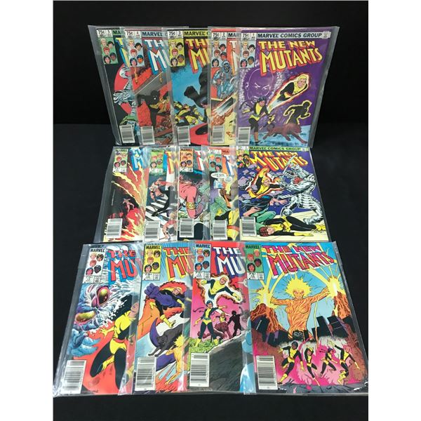 LOT OF 14 THE NEW MUTANTS COMICS - MARVEL COMICS