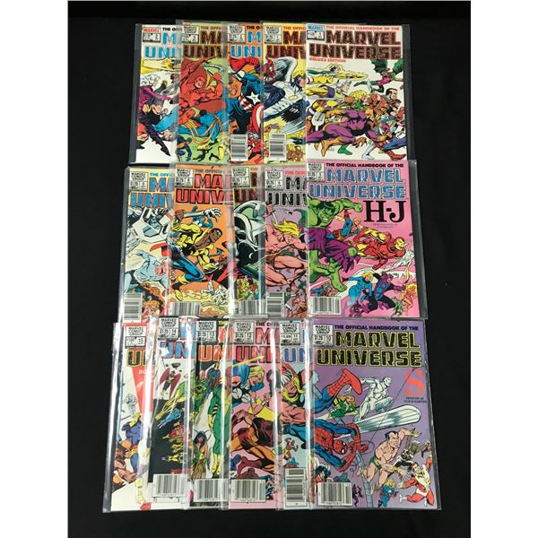 LOT OF MARVEL UNIVERSE COMICS - MARVEL COMICS
