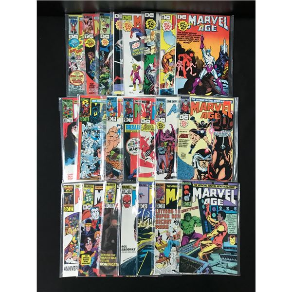 LOT OF MARVEL AGE COMICS - MARVEL COMICS