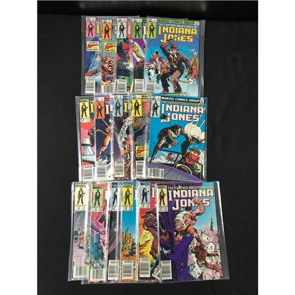 LOT OF INDIANA JONES COMICS #1-16 - MARVEL COMICS