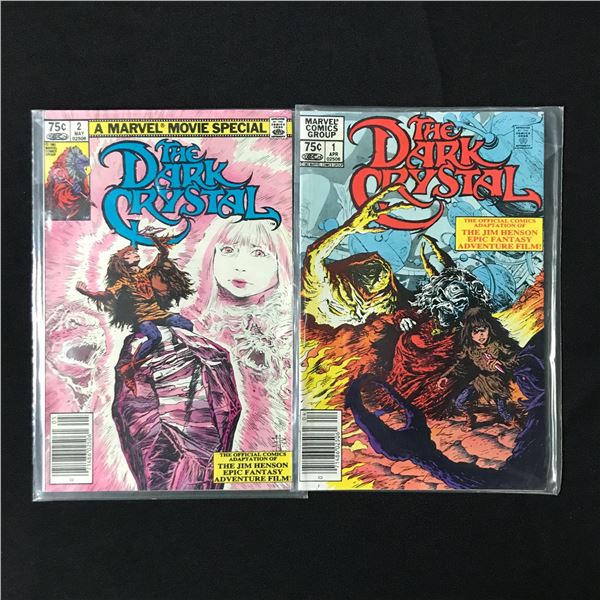 LOT OF 2 DARK CRYSTAL COMICS #1-2 - MARVEL COMICS
