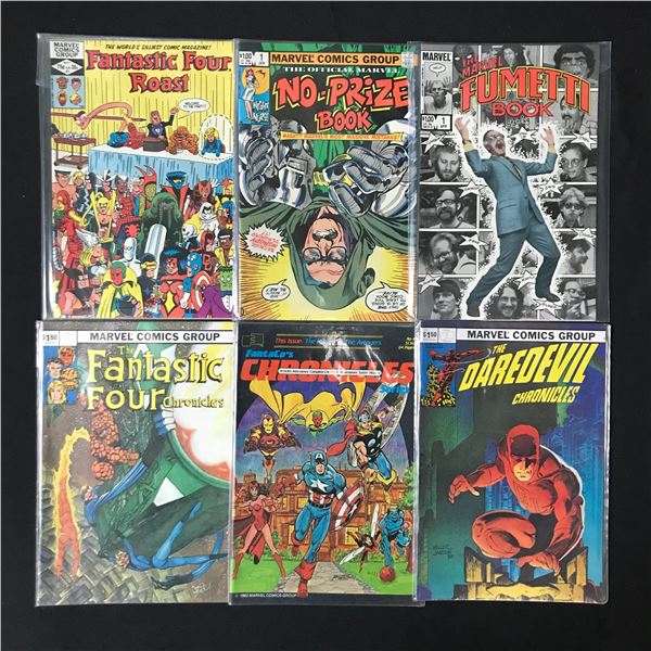 LOT OF 6 MARVEL COMICS - VARIOUS TITLES