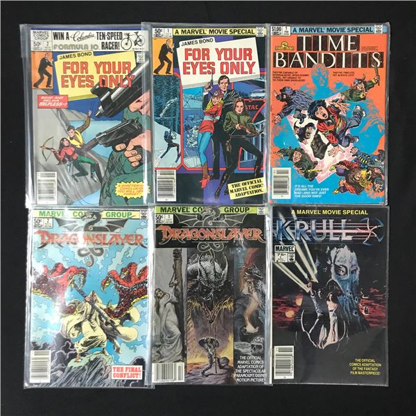 LOT OF 6 MARVEL COMICS - VARIOUS TITLES