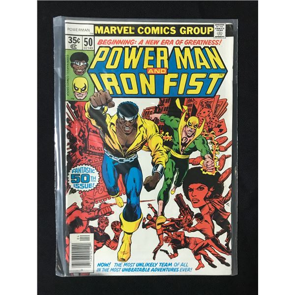 POWEMAN AND IRON FIST #50 - MARVEL COMICS