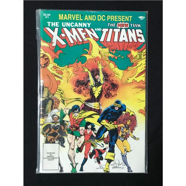 MARVEL AND DC PRSEENT THE UNCANNY X-MEN AND THE NEW TEEN TITANS #1