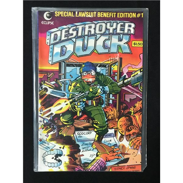 DESTROYER DUCK #1 - ECLIPSE COMICS