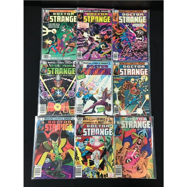 L,OT OF 9 DOCTOR STRANGE COMICS - MARVEL COMICS