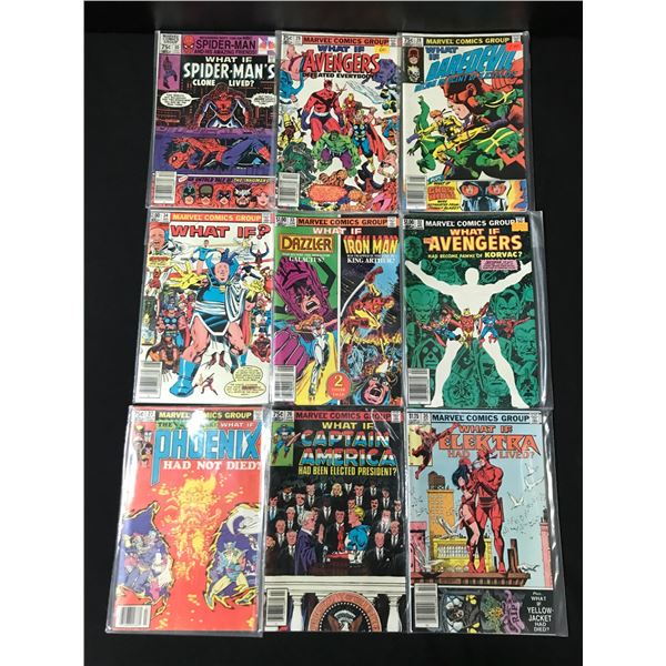 LOT OF 9 MARVEL COMICS - VARIOUS TITLES